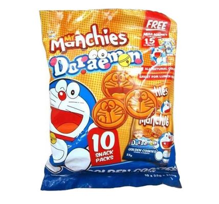 Εκτύπωση με βαφή από χαρτί αλουμινίου Doraemon Snacks πλαστική σακούλα συσκευασίας για εξατομικευμένη