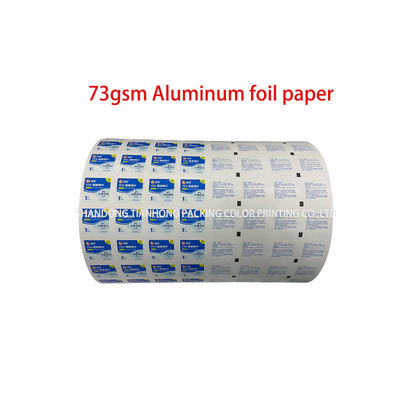 Ιατρικές 101g 130g 5 στρώσεις Povidone- Iodine Prep Pad Roll Film Χαρτί από αλουμινένιο φύλλο