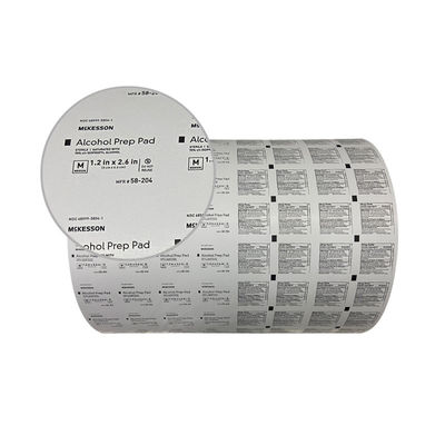 Ιατρικές 101g 130g 5 στρώσεις Povidone- Iodine Prep Pad Roll Film Χαρτί από αλουμινένιο φύλλο