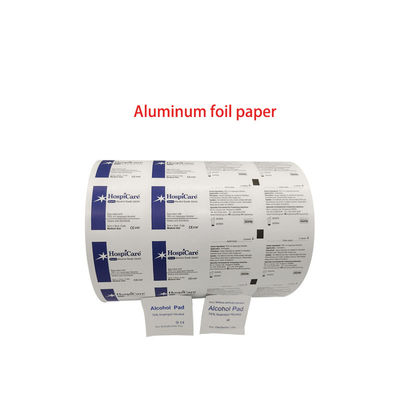 Ιατρικές 101g 130g 5 στρώσεις Povidone- Iodine Prep Pad Roll Film Χαρτί από αλουμινένιο φύλλο