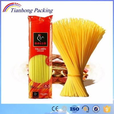 Σπαγγέτι και Fusilli Σπειροειδείς σακούλες συσκευασίας ζυμαρικών με πιστοποίηση ISO9001 2008