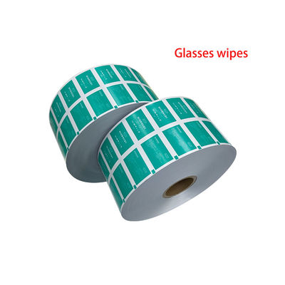 73G 83G 103G 110g 4 στρώσεις Bzk Wipes Roll Film Χαρτί από χαρτί αλουμινίου για συσκευασία