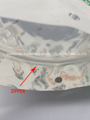 Ζιπάρισμα πάνω Custom Τυπωμένο Ματ Στάσου Πορτοφόλι Αλουμινίου Φόλιο Mylar Τσάντα για Lollipop