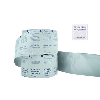 Φλεξογραφική εκτύπωση 73 83 125GSM Αλουμινένιο φύλλο ταινιών κυλίνδρων για συσκευασία με πακέτο αλκοόλ