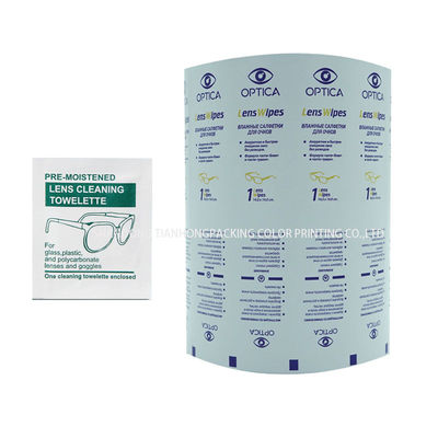 Φλεξογραφική εκτύπωση 73 83 125GSM Αλουμινένιο φύλλο ταινιών κυλίνδρων για συσκευασία με πακέτο αλκοόλ